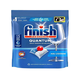 قرص ماشین ظرفشویی فینیش مدل Quantum بسته 15 عددی وزن 156 گرم