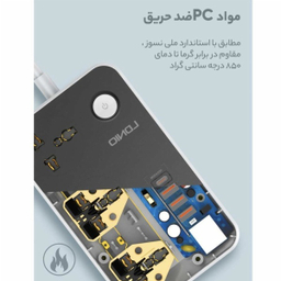 چند راهی برق الدینیو مدل SC-3412