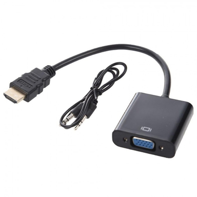 مبدل HDMI به VGA آیدیا کد 5523 به همراه کابل صدا