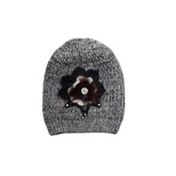 ست کلاه و شال گردن بافتنی دخترانه کد 784 sh