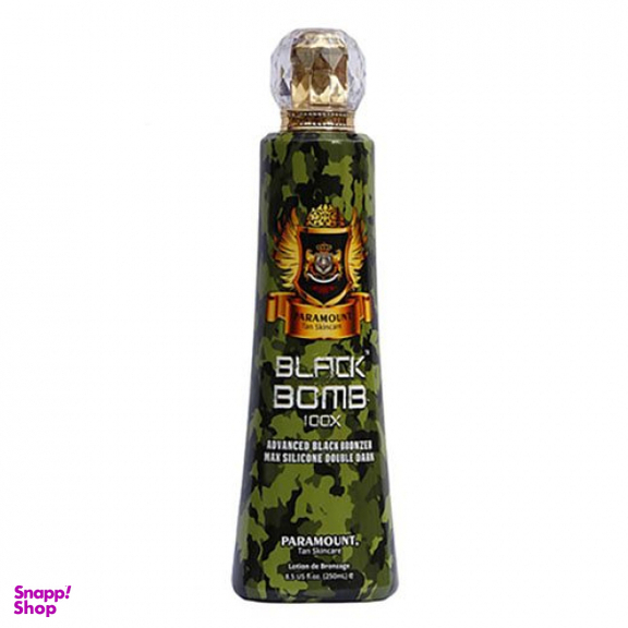 لوسیون سولاریوم بدن پارامونت مدل Black Bomb حجم 250 میلی لیتر