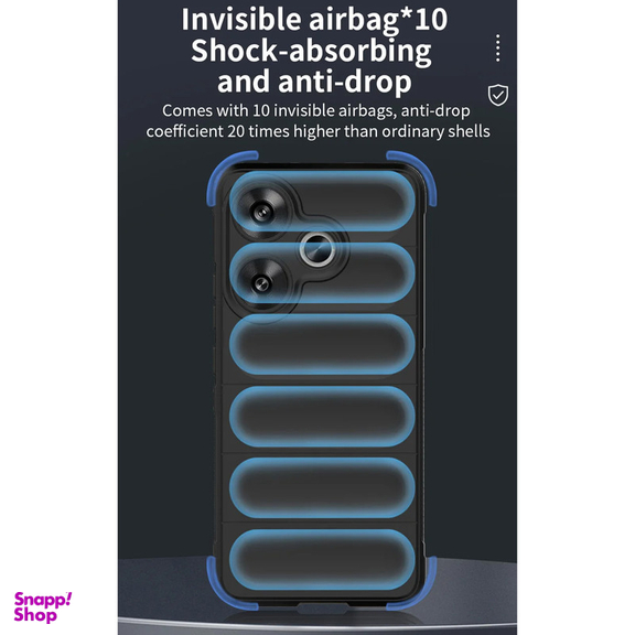 کاور گوشی موبایل سامورایی مدل UFLAX مناسب برای شیائومی Redmi 13 4G / Poco M6 4G