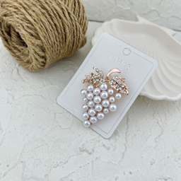 گل سینه دخترانه مدل انگور کد G4129