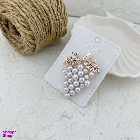 گل سینه دخترانه مدل انگور کد G4129