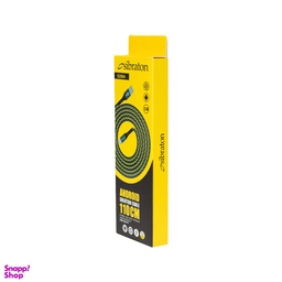 کابل تبدیل USB به microUSB سیبراتون مدل S250A طول 1.1 متر