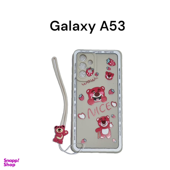 کاور موبایل کینگ پاور مدل Bear مناسب سامسونگ Galaxy A53 به همراه آویز