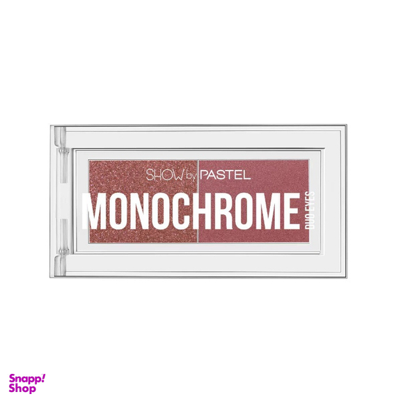 سایه چشم پاستل کد LP01 رنگ قهوه ای