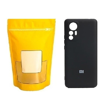 کاور گوشی موبایل مدل سیلیکونی کد F-S مناسب شیائومی Xiaomi Mi 12 Lite