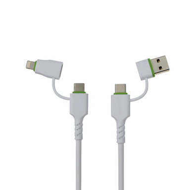 کابل تبدیل USB/Type-C به Lightning/Type-C مودم کت مدل MCB 010 طول 1 متر
