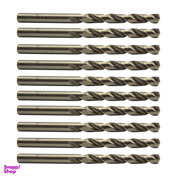 مته کبالت تانوس مدل YP-HSS-SIZE08 سایز 8 میلی متر مجموعه 10 عددی