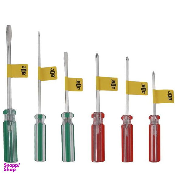 پیچ گوشتی جاب مدل JB-60099 RGE مجموعه 6 عددی