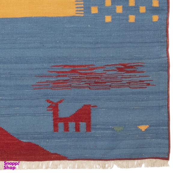 گلیم دستباف سی پرشیا کد 172239 سایز 185x140 سانتی متر