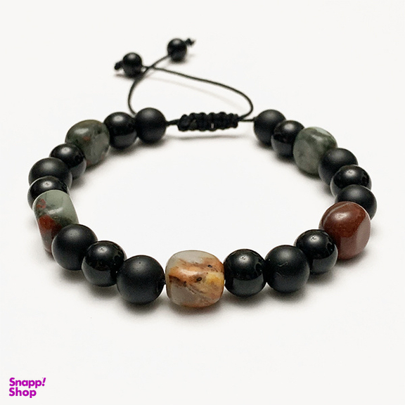 دستبند اسپرت مدل سنگ جاسپر سورا کد B002