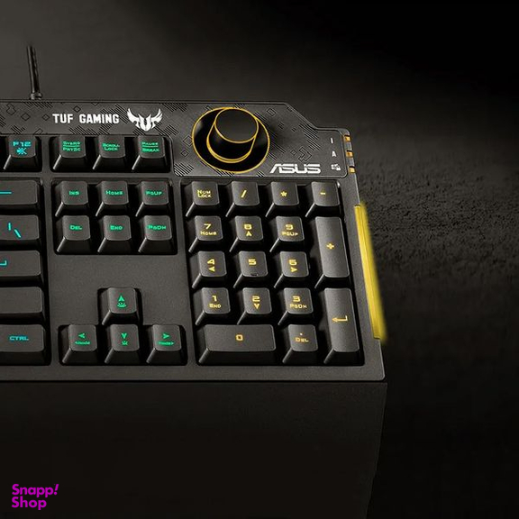 کیبورد مخصوص بازی ایسوس مدل TUF GAMING K1 RGB