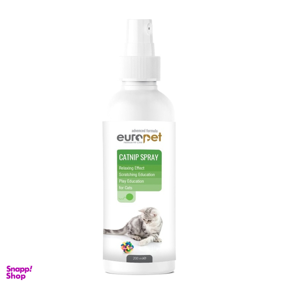 اسپری گربه یوروپت مدل کت نیپ حجم 200 میلی لیتر