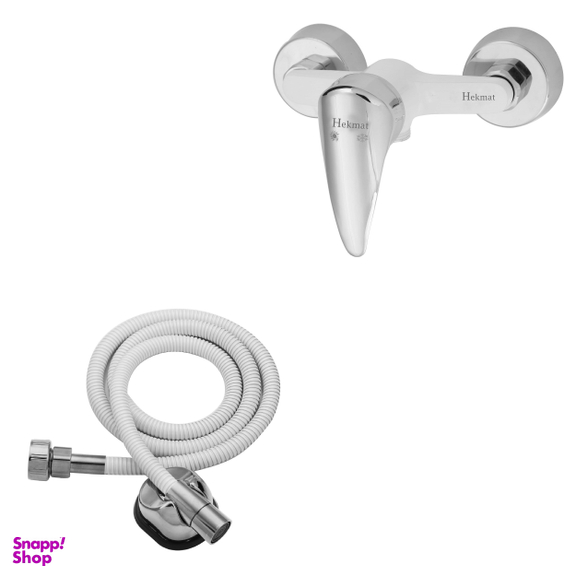 شیر سرویس بهداشتی حکمت نشان کد SK به همراه شلنگ