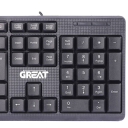 کیبورد باسیم گریت کد GR-1040