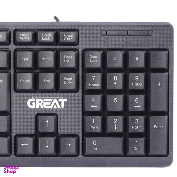 کیبورد باسیم گریت کد GR-1040