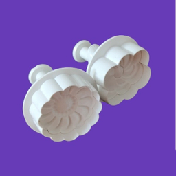 کاتر فشاری شیرینی پزی به گز مدل گل فلورا مجموعه 2 عددی