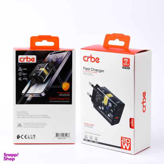 شارژر دیواری 20 وات کربی مدل CR-R105