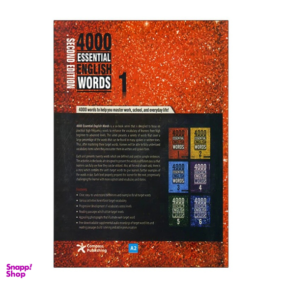 کتاب 4000Essential English Words 2nd 1 اثر Paul Nation نشر هدف نوین