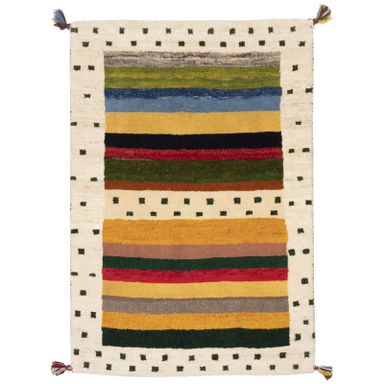 گبه دستباف سی پرشیا کد 122460 سایز یک متر