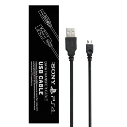 کابل شارژ دسته کنسول بازی سونی PS4 کد 01 طول 1.5 متر