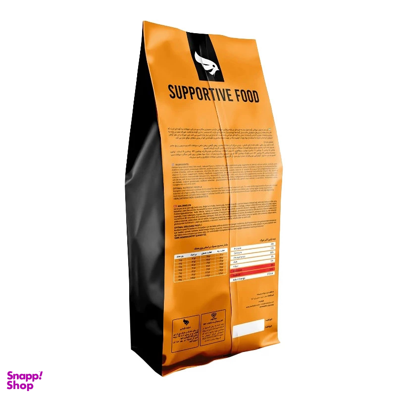 غذا خشک گربه مفید مدل Supportive Food وزن 10 کیلوگرم