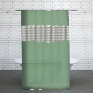 پرده حمام مدل Vania سایز 180×200 سانتی متر