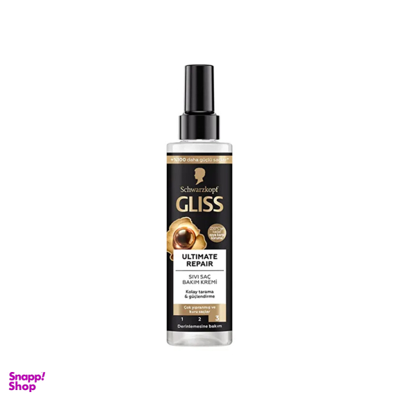 اسپری دو فاز مو گلیس مدل ULTIMATE REPAIR 03 حجم 200 میلی لیتر