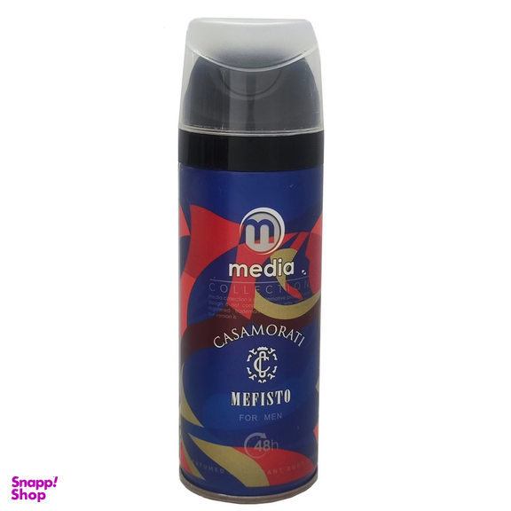 اسپری خوشبو کننده بدن مردانه مدیا مدل Casamorati Mefisto حجم 200 میلی لیتر