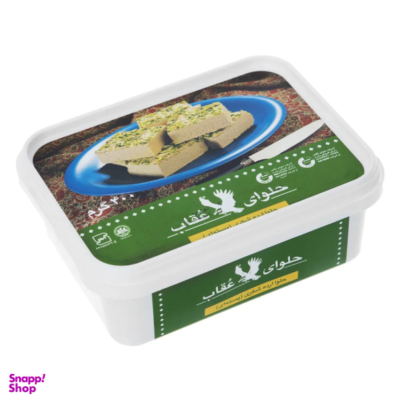 حلوا شکری پسته ای عقاب وزن 400 گرم