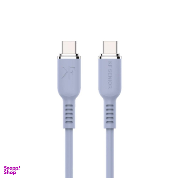 کابل Type-C به Type-C کی اف-سنیور کد KF Senior S90-C.C طول 1.2 متر