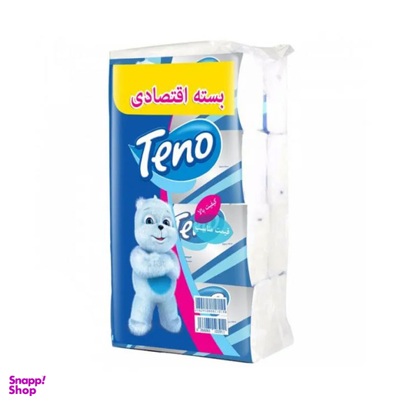 دستمال کاغذی 250 برگ تنو مدل Soft بسته 8 عددی