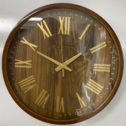 ساعت دیواری ولدر طرح چوب کد 605