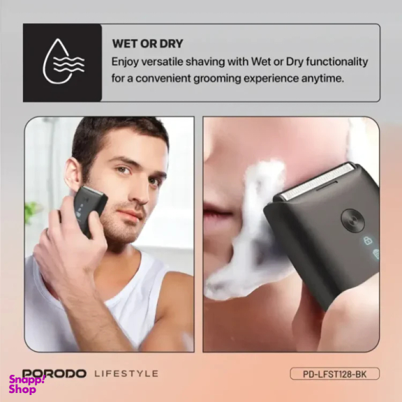 ماشین اصلاح صورت پرودو Porodo Lifestyle Dual-Blade Pocket Shaver PD-LFST128