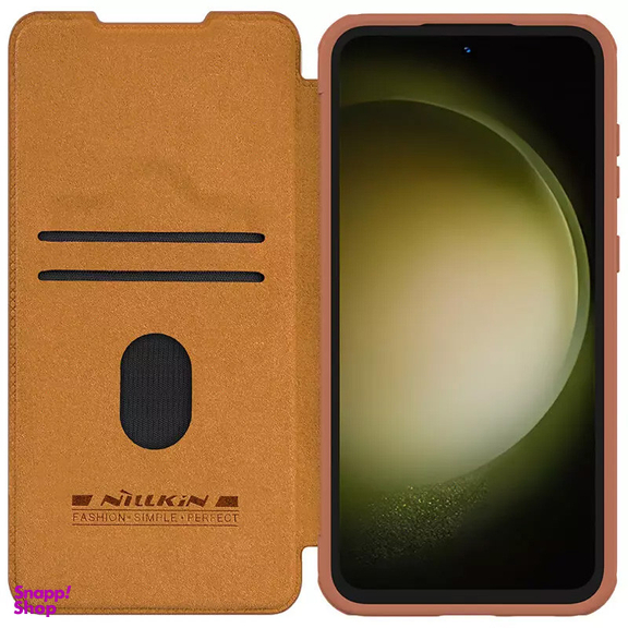 کیف کلاسوری نیلکین مدل Qin Pro Leather مناسب برای گوشی موبایل سامسونگ Galaxy S23 FE