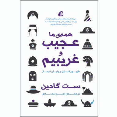 كتاب همه ما عجيب و غريبيم اثر ست گادين نشر آموخته