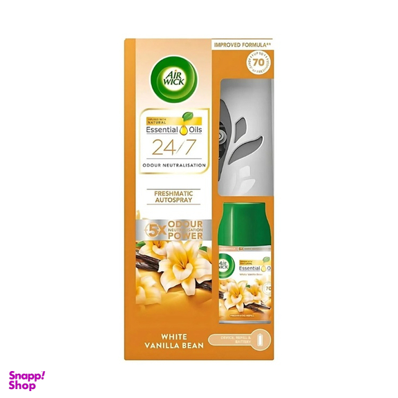 دستگاه اتوماتیک خوشبو کننده هوا ایرویک مدل White Vanilla Bean