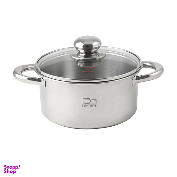 قابلمه پارس استیل مدل کف سه لایه 160 سایز 16