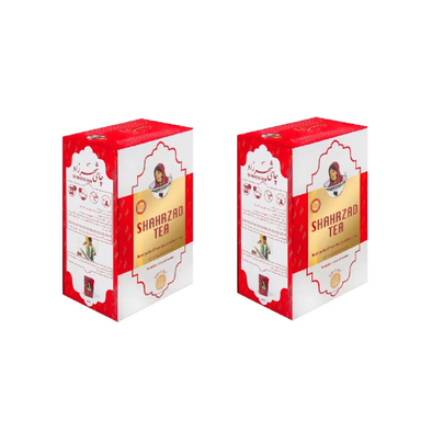 چای کلکته هندوستان شهرزاد وزن 400 گرم بسته 2 عددی