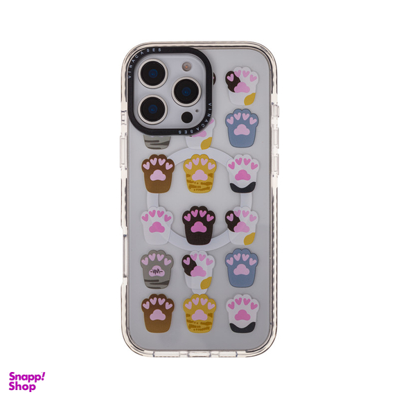 کاور موبایل ویناکیسز مدل Love paws MagSafe مناسب اپل iphone 16 pro max