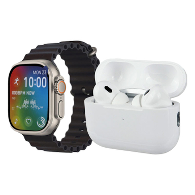 ساعت هوشمند ارلدام مدل ET-SW9 به همراه ایرفون بلوتوثی AirPod 2 Pro