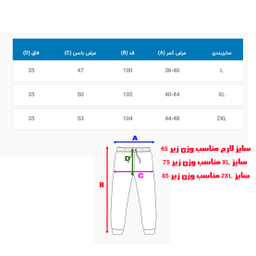 شلوار جین مردانه کد 10240