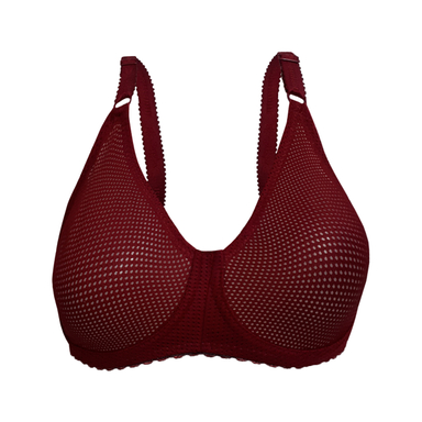 سوتین زنانه مدل M-BAR_5563 رنگ زرشکی