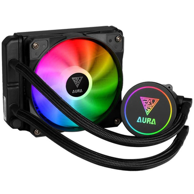 خنک کننده مایع پردازنده گیم دیاس مدل AURA GL120 RGB