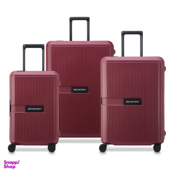 چمدان دلسی مدل SECURITECH STONE کد 4008985 مجموعه 3 عددی