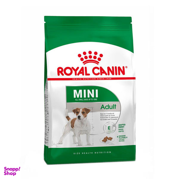 غذای خشک سگ رویال کنین مدل مینی ادالت وزن 1 کیلوگرم