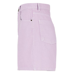 شلوارک زنانه سرژه مدل 229126 کتان رنگ یاسی