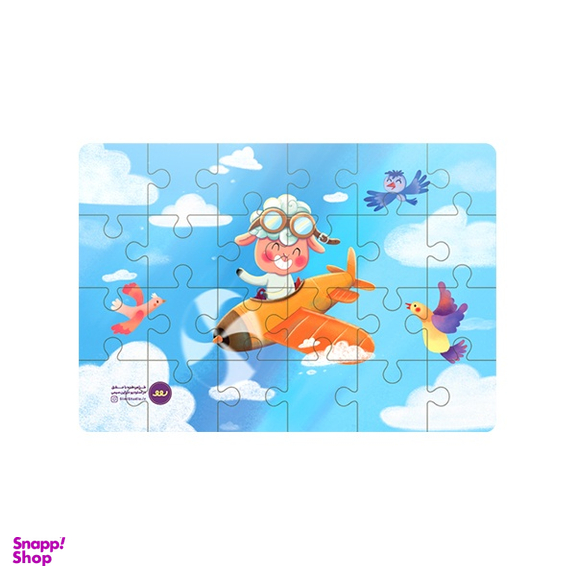 پازل فومی 24 تکه طرح ململ